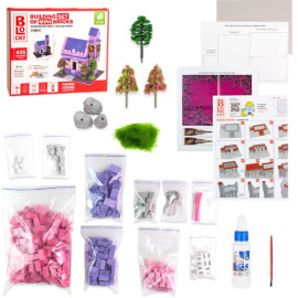 Будівельний набір для творчості з міні-цеглинок BLOCKY Будинок Феї  Strateg Будівельний набір для творчості з міні-цеглинок BLOCKY Будинок Феї  Strateg