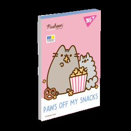 Блокнот YES А7/48 кл клей YES Pusheen