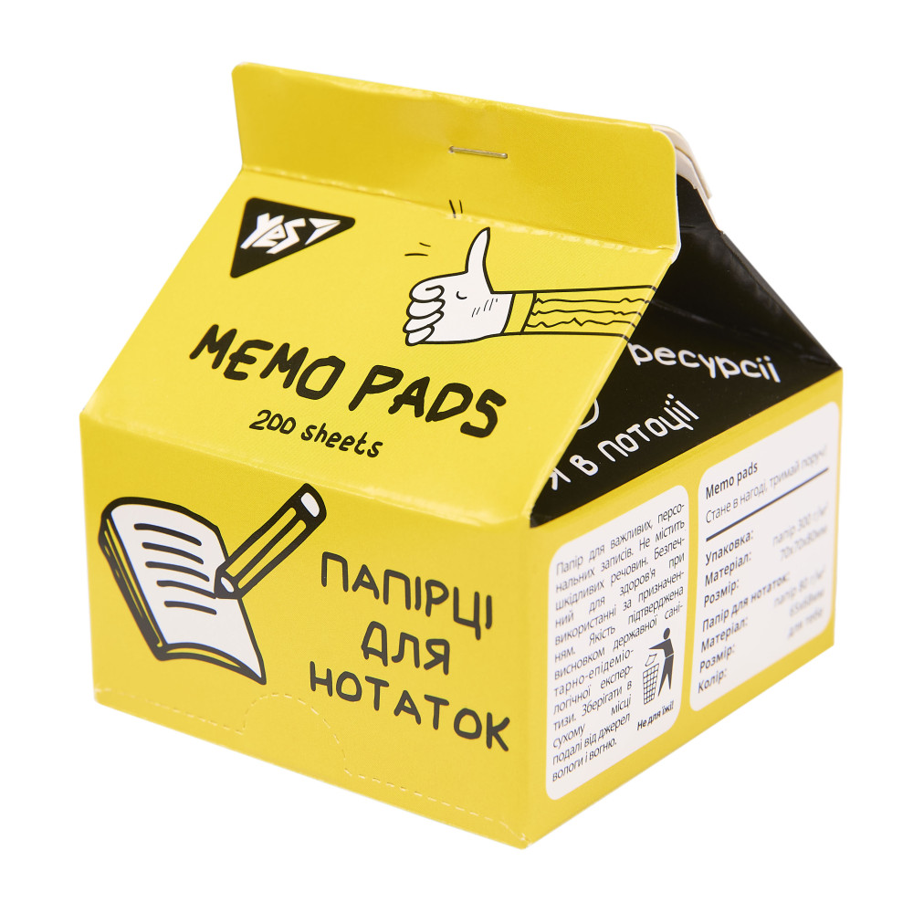 Папір для записів YES Tetra Pak 