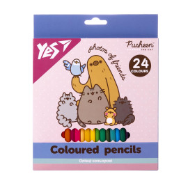 Олівці кольорові Yes 24 кол. 