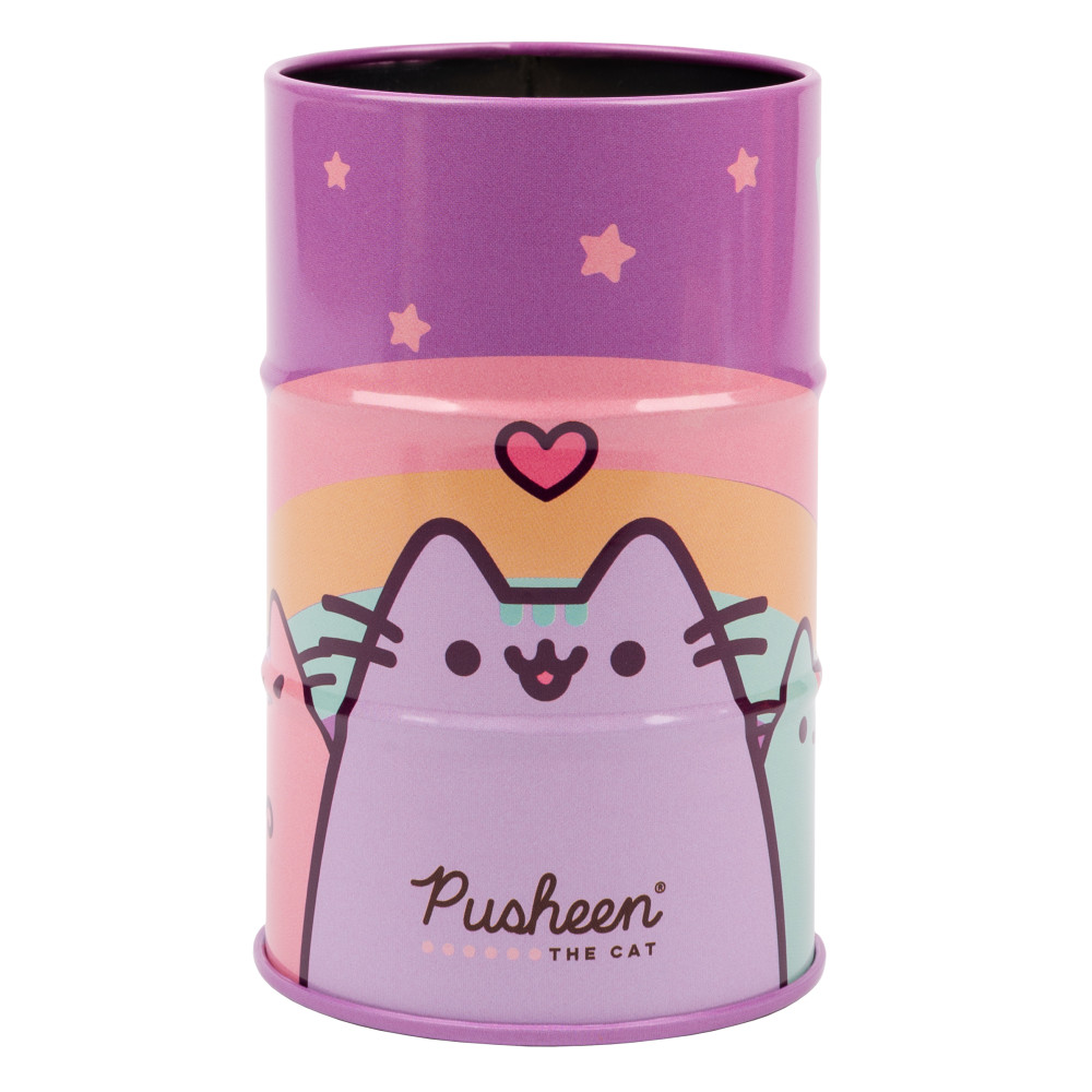 Стакан-підставка бочка YES Pusheen метал