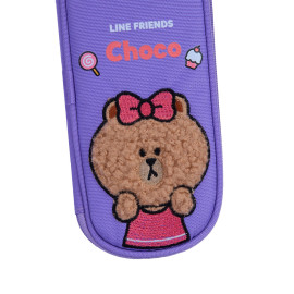 Пенал м'який YES PH-30 Line Friends Pretty Choco