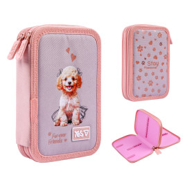 Пенал твердий Yes подвійний HP-01 My Puppy