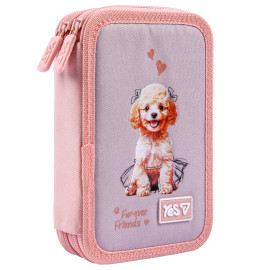 Пенал твердий Yes подвійний HP-01 My Puppy