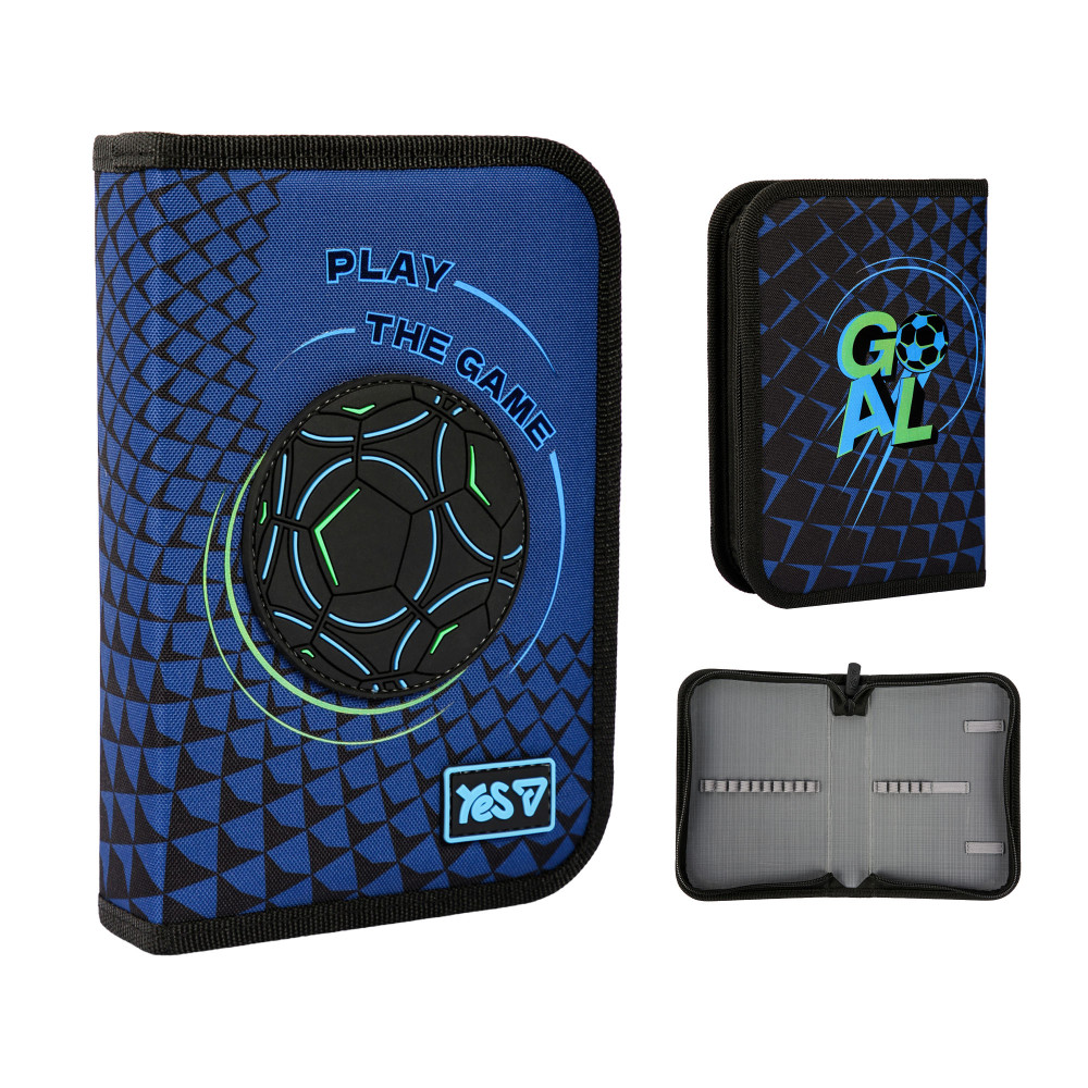 Пенал твердий Yes одинарний без клапана HP-02 First Goal