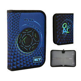 Пенал твердий Yes одинарний без клапана HP-02 First Goal