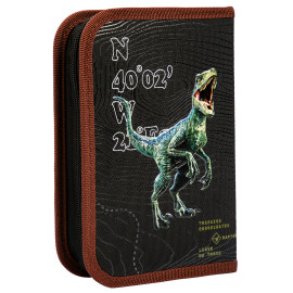 Пенал твердий Yes одинарний без клапана HP-02 Jurassic World. Dino