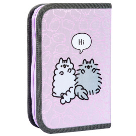 Пенал твердий Yes одинарний з двома клапанами HP-04 Pusheen Delicacy