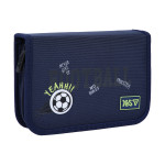 Пенал твердий Yes одинарний з клапаном HP-03 Football