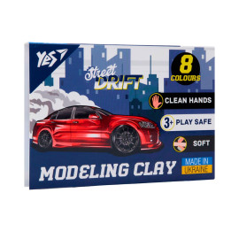 Пластилін Yes, 8 кол., 160г 