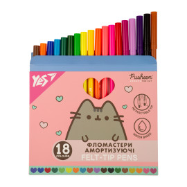 Фломастери Yes 18 кольорів 
