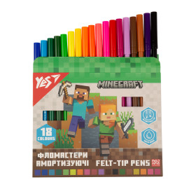 Фломастери Yes 18 кольорів 