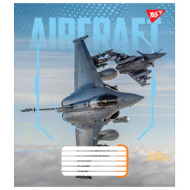 А5/36 кл. Yes Aircraft, зошит для записів