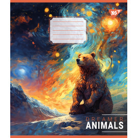 А5/60 кл. Yes Dreamer animals, зошит для записів