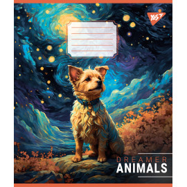 А5/60 лін. Yes Dreamer animals, зошит для записів