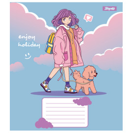 А5/12 лін. 1B Anime girl, зошит учнів.