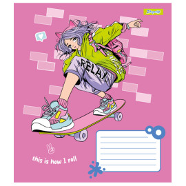 А5/12 лін. 1B Anime girl, зошит учнів.