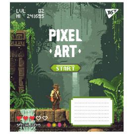 А5/12 лін. Yes Pixel art, зошит учнів.