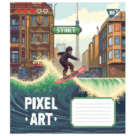 А5/12 лін. Yes Pixel art, зошит учнів.