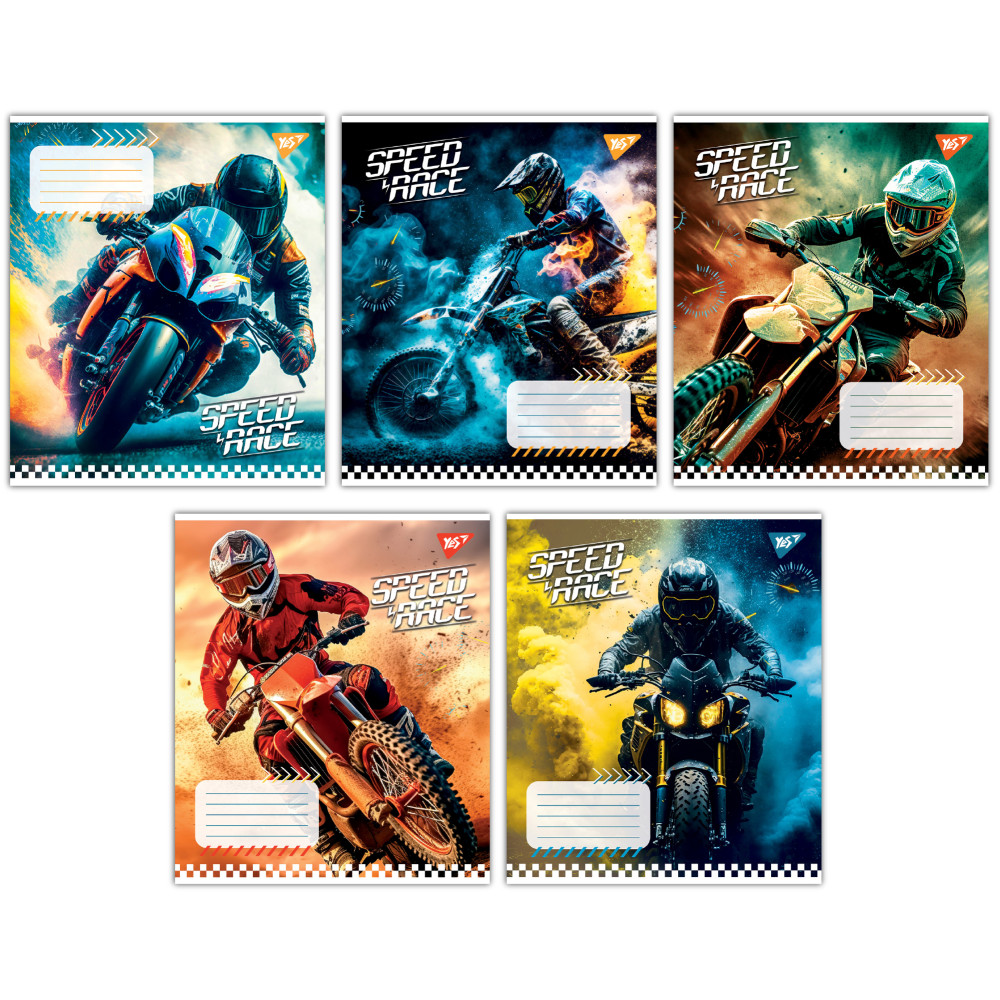 А5/36 кл. Yes Speed race, зошит для записів