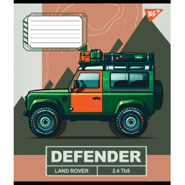 А5/48 лін. Yes Off road vehicle, зошит для записів