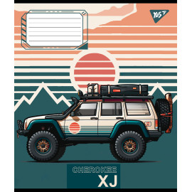 А5/48 лін. Yes Off road vehicle, зошит для записів