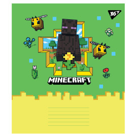 А5/24 кл. Yes Minecraft Spring, зошит учнівський шкільний