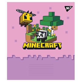 А5/24 кл. Yes Minecraft Spring, зошит учнівський шкільний