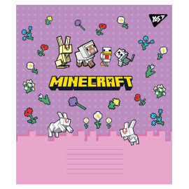 А5/24 кл. Yes Minecraft Spring, зошит учнівський шкільний