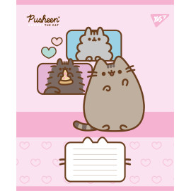 А5/12 лін. Yes Pusheen Funny, зошит учнівський шкільний