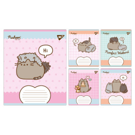 А5/18 лін. Yes Pusheen Weekend, зошит учнівський шкільний