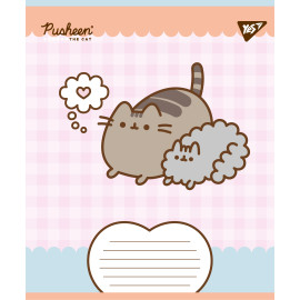 А5/18 лін. Yes Pusheen Weekend, зошит учнівський шкільний