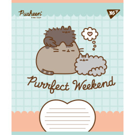 А5/18 лін. Yes Pusheen Weekend, зошит учнівський шкільний