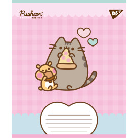 А5/18 лін. Yes Pusheen Weekend, зошит учнівський шкільний
