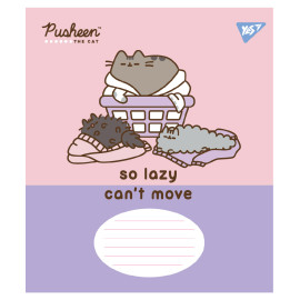 А5/18 кл. Yes Pusheen The Cat, зошит учнівський шкільний