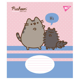 А5/18 кл. Yes Pusheen The Cat, зошит учнівський шкільний