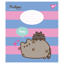 А5/18 кл. Yes Pusheen The Cat, зошит учнівський шкільний