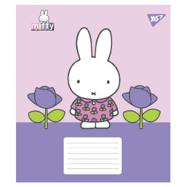 А5/12 кос. Yes Miffy Spring, зошит учнівський шкільний