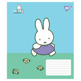 А5/12 кос. Yes Miffy Spring, зошит учнівський шкільний