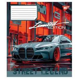А5/12 лін. Yes Street legend, зошит учнівський шкільний