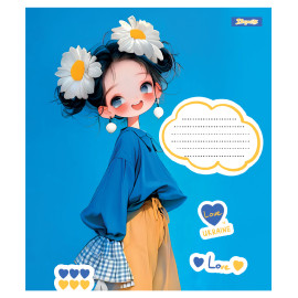 А5/12 лін. 1B Free and Happy, зошит учнівський шкільний