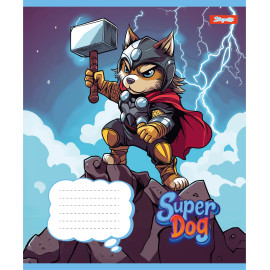 А5/12 лін. 1B Super Dog, зошит учнівський шкільний