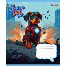 А5/12 лін. 1B Super Dog, зошит учнівський шкільний