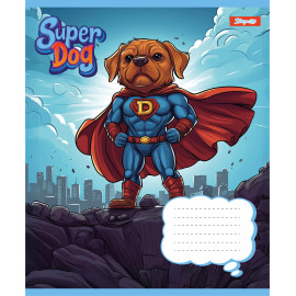 А5/12 лін. 1B Super Dog, зошит учнівський шкільний