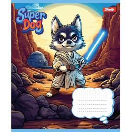 А5/12 лін. 1B Super Dog, зошит учнівський шкільний