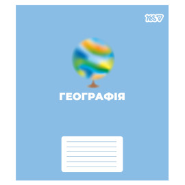 Зошит учнівський Yes А5/48 кл. ГЕОГРАФІЯ (Concept notes) виб.гібрид.лак