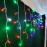 Електрогір. бахрома Novogod'ko, 83 LED, багатокольорова, 3*0,6 м, мерехтіння