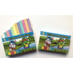 Крейда кольорова ПРЯМОКУТНА, 12 кольорів, ТМ Тетрада, 1/72