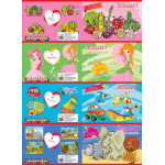 Зошит для мал. 24 арк. З РОЗМАЛЬОВКОЮ на скобі з перфор., ТМ ТЕТРАДА, 12/96 Зошит для мал. 24 арк. З РОЗМАЛЬОВКОЮ на скобі з перфор., ТМ ТЕТРАДА, 12/96