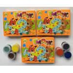 Гуаш  12 кольорів 10 см3 (140 гр.), ТМ Тетрада, 1/30